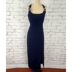 Dave and Johnny Dress Vintage made USA Womens 5/6 Formal prom Homecoming Bling